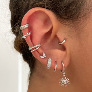 Soleil Silver Earrings