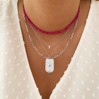 Amore Silver Necklace