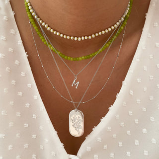 Lavand Silver Necklace