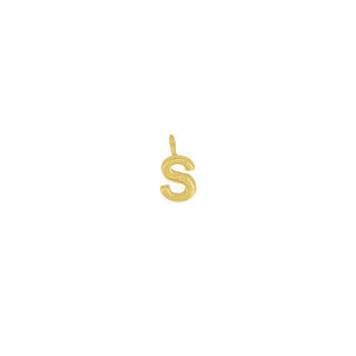 Charm Initial Gold