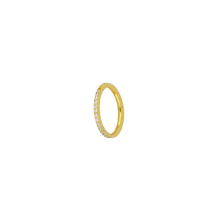 Mini Oval Gold Piercing