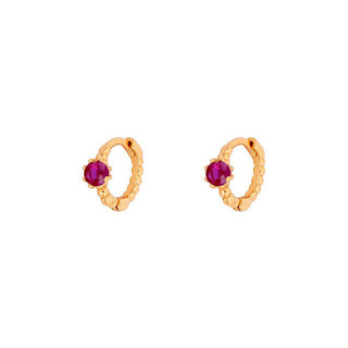 Noa Pink Gold Earrings