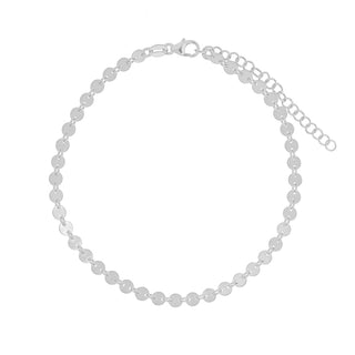 Rise Silver Anklet