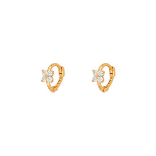 Sion White Gold Earrings