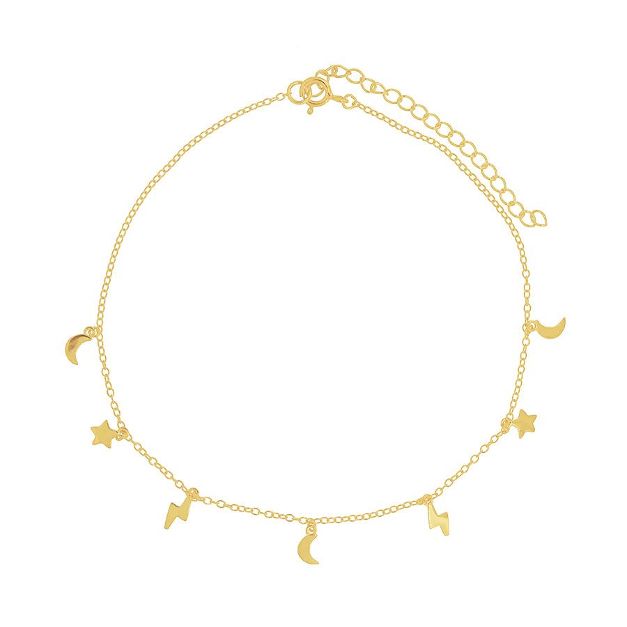 Space Gold Anklet – dosaes