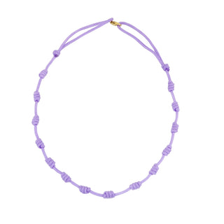 Collar Ina Violet Gold