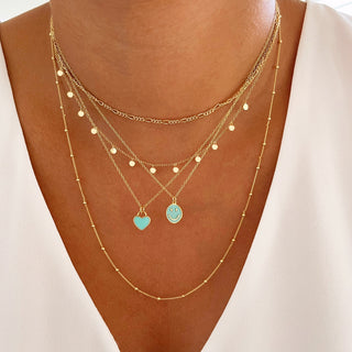 Long Tropic Gold Necklace