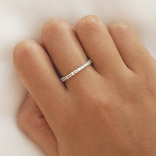 White Uma Silver Ring