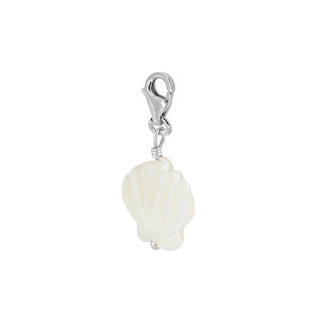 Sphere Pearl Gold Charm
