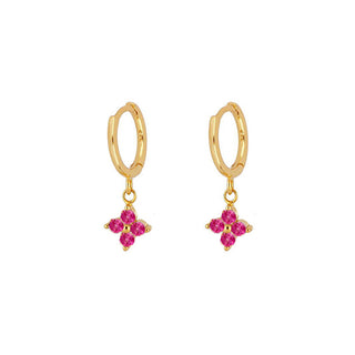 Julieta Pink Gold Earrings