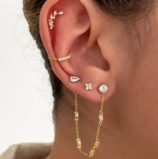 Ligna Gold Earrings