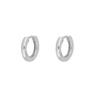 Mini Nare Silver Earrings