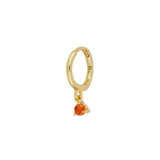 Numa Orange Gold Earrings