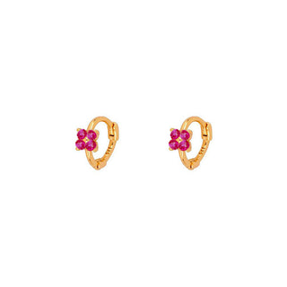 Sion Pink Gold Earrings
