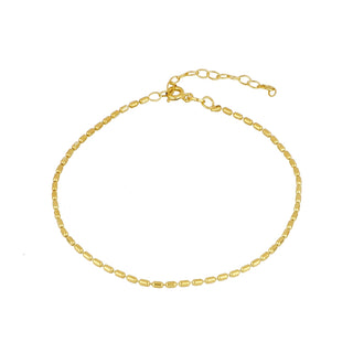 Lupe Gold Anklet